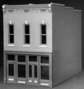 City Buildings -- Old Indian Tobacco Shop  2-3/4 x 5"  7 x 12.8cm