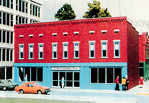 Talltown Buildings -- Rusty's Graphic Arts  7-7/8 x 4-13/16"  20 x 12.2cm