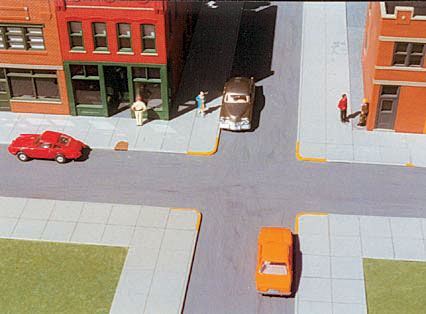 City Sidewalk -- Kit - Scale 10 x 40'  3 x 12.2m pkg(6)-2
