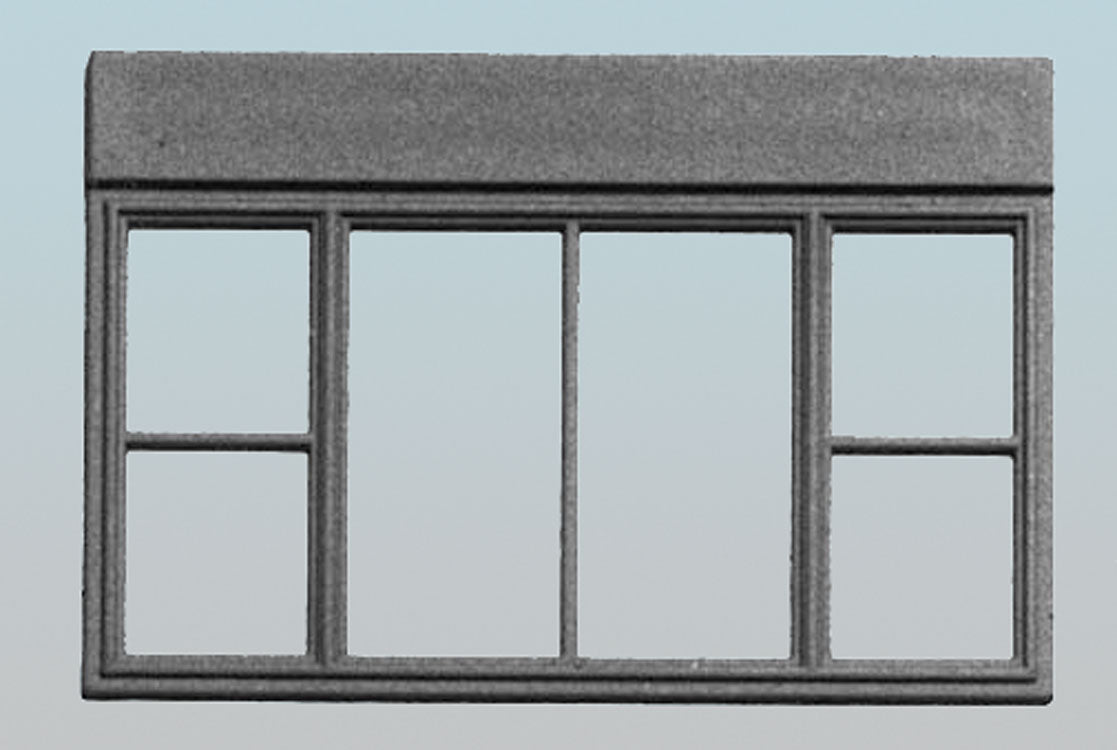 Talltown Modules -- #3 - Two Small End, Two Large Middle Windows-2