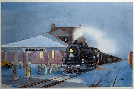 Art Print- Signed -- "400" At Eau Claire