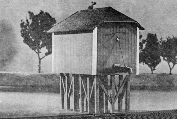 1870 Water Tank -- Wood Kit - 2 x 3-3/8"  5 x 8.5cm