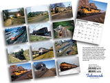 Those Remarkable Trains 2025 Calendar -- 11 x 14"  27.9 x 35.6cm-3
