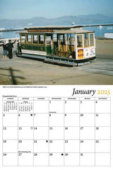 San Francisco Cable Cars 2025 Calendar -- 11 x 14"  27.9 x 35.6cm-2