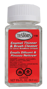 Model Master(R) - Enamel Thinners -- Clear - 1.75oz  51.8mL - Bottle