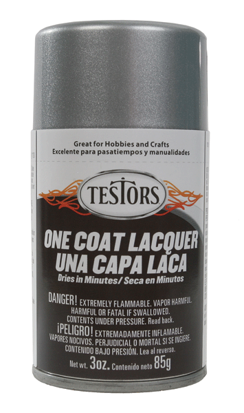 One-Coat Metallic Lacquer Spray Paint - 3oz  88.7mL -- Diamond Dust