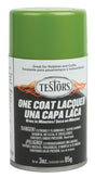 One-Coat Metallic Lacquer Spray Paint - 3oz  88.7mL -- Lime Ice