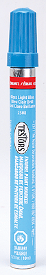 Enamel Paint Markers - 1/3oz  9.9mL -- Light Blue (Gloss)