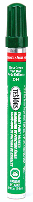 Enamel Paint Markers - 1/3oz  9.9mL -- Green (Gloss)