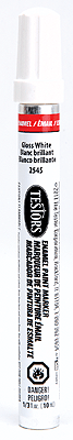 Enamel Paint Markers - 1/3oz  9.9mL -- White (Gloss)