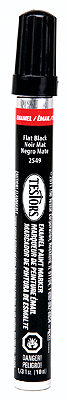 Enamel Paint Markers - 1/3oz  9.9mL -- Black (Flat)
