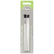 Economy Paint Brush Set - Carded -- 1 Each: Flat, Pointed, 1/4" Wide