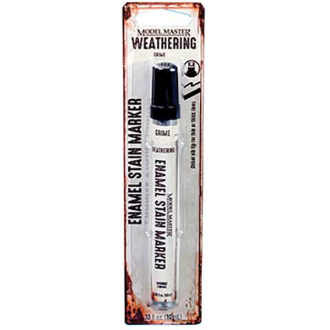 Model Master(R) - Enamel Stain Weathering Markers - 1/3oz  9.9mL -- Grime-1