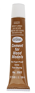 Finished-Product Cement Adhesives -- Wood Formula A (Extra-Fast-Drying) - 5/8oz  18.5mL - Tube
