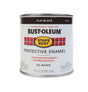 Stops Rust(R) - Spray Paint & Rust Prevention - 8oz  237mL - Can -- Flat Black