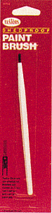 Shed-Proof Synthetic Paint Brush -- Fine Tip