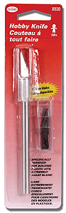 Cutting Tools -- Hobby Knife (Includes 5 Spare Blades)