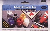 Enamel Paint Sets -- 6 Hobby & Home Colors, 1 Thinner, 1 Paint Brush, 1 Tray