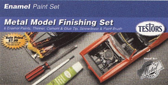 Acrylic Paint Sets -- Metal Model Finishing Kit