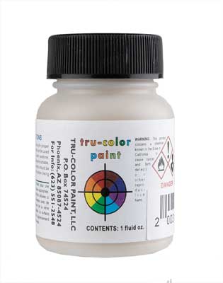 Military Acrylic Colors - High Adhesion for 3-D Prints - 1oz 29.6ml -- Champagne Off-White Mud