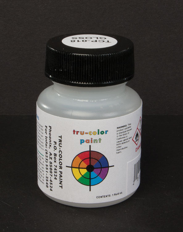 Railroad Color Acrylic Paints - 1oz  29.6mL -- Clear Gloss