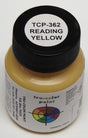 Railroad Color Acrylic Paints - 1oz  29.6mL -- Reading Yellow