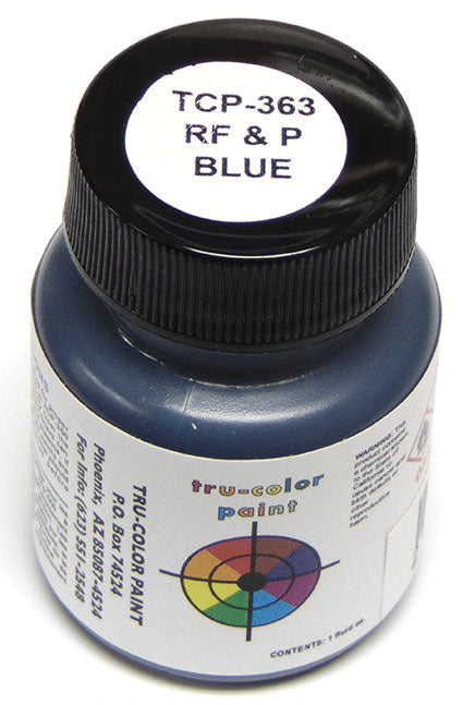 Railroad Color Acrylic Paints - 1oz  29.6mL -- Richmond, Fredericksburg & Potomac Blue