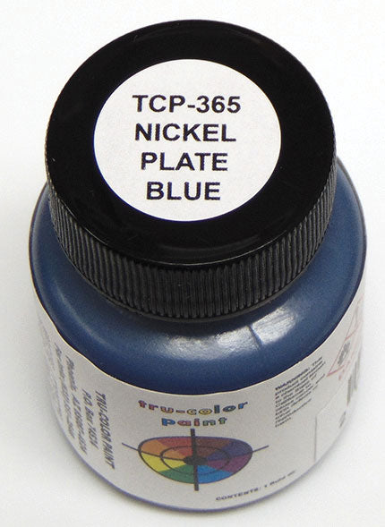 Railroad Color Acrylic Paints - 1oz  29.6mL -- Nickel Plate Road Blue