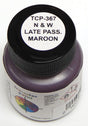 Railroad Color Acrylic Paints - 1oz  29.6mL -- Norfolk & Western Late Passenger Car Maroon