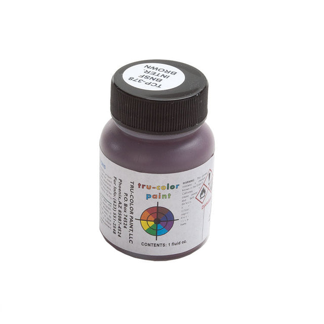 Railroad Color Acrylic Paints - 1oz  29.6ml -- BNSF Railway Intermodal Brown