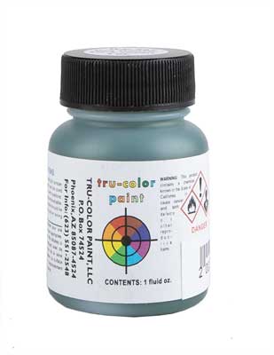 Railroad Color Acrylic Paints - 1oz 29.6ml -- GO Transit Dark Green