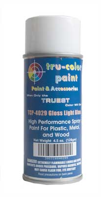 Aerosol Spray Paint 4.5oz 135ml Can -- Gloss Light Blue