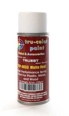 Aerosol Spray Paint 4.5oz 135ml Can -- Matte Rust