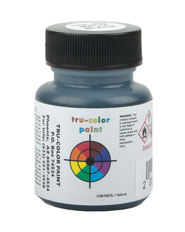Sprayable Matte Paints - 1oz  29.6mL -- Black