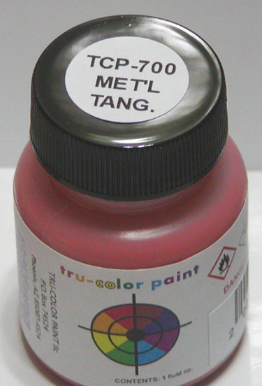 Metallic Acrylic Paints - 1oz  29.6mL -- Tangerine-2