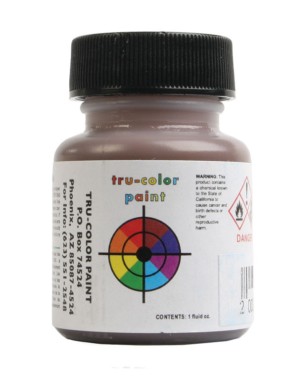 Flat Brushable Color Acrylic Paints - 1oz  29.6mL -- Warm Leather