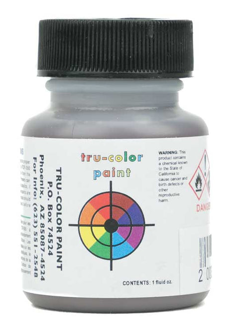 Flat Brushable Color Acrylic Paints - 1oz  29.6mL -- Brown Leather