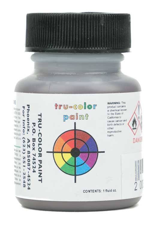 Flat Brushable Color Acrylic Paints - 1oz  29.6mL -- Brown Leather