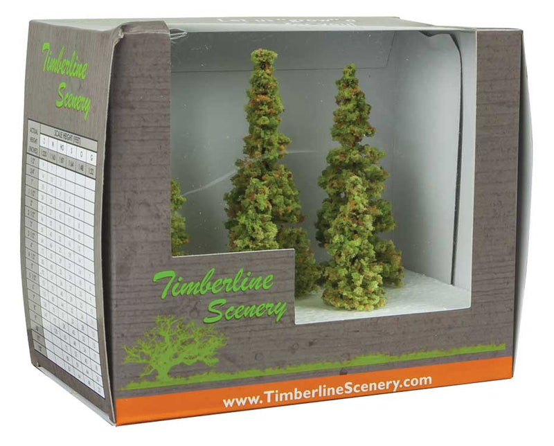 Lodgepole Pine Trees -- 2 - 4"  5.1 - 10.2cm pkg(5)