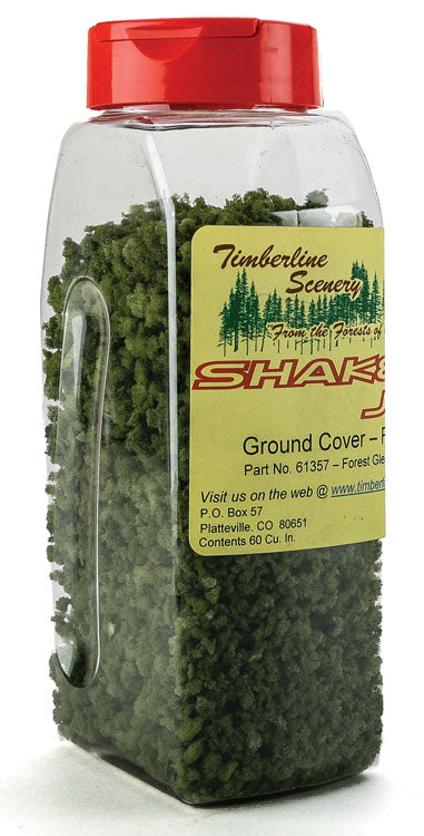 Ground Cover - 60 Cubic Inches - 983 Cubic Centimeters - Shaker Jar -- Forest Glen, Coarse