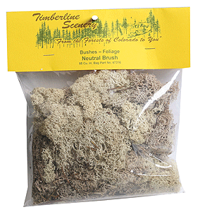 Lichen - 85 Cubic Inches  1393 Cubic Centimeters -- Neutral Brush