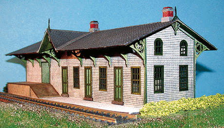Branchville Station -- Kit - 5-1/2 x 2-3/4 x 1-3/4"  14 x 7 x 4.4cm