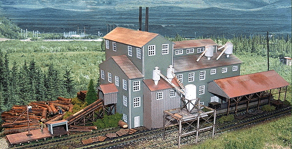 Long Valley Lumber Mill -- Kit - 10 x 6 x 6"  25.4 x 15.2 x 15.2cm