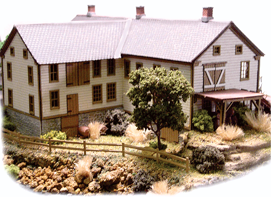 Gruber Wagon Works -- Kit - 7-1/4 x 6 x 2-3/4"  18.4 x 15.2 x 7cm