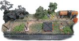 Diesel Fueling Depot - Trackside Series -- Laser-Cut Wood Kit - As-Shown: 10-1/2 x 3"  26.7 x 7.6cm-2