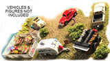Roadside Eats - Kit -- Smoker and Concession Trailers, Scenery Details (unpainted metal parts)-2