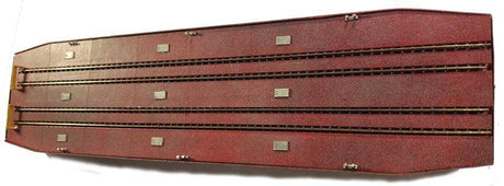 Laser-Cut Wood Kit -- The Hudson 2-Track Carfloat - 12-1/4 x 3 x 1"  31.1 x 7.6 x 2.5cm-3