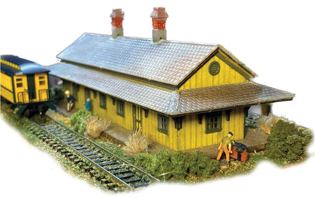 Gold City Depot -- Laser-Cut Wood Kit - 5-1/2 x 2-1/4 x 1-1/2" 14 x 5.7 x 3.8cm-2