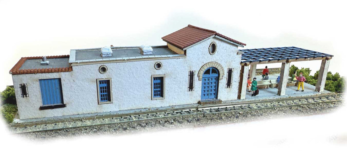 Colton Depot -- Laser-Cut Kit - 7-1/2 x 2 x 1-1/2"-2