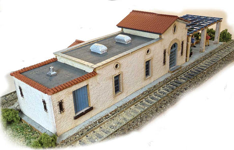 Colton Depot -- Laser-Cut Kit - 7-1/2 x 2 x 1-1/2"-3